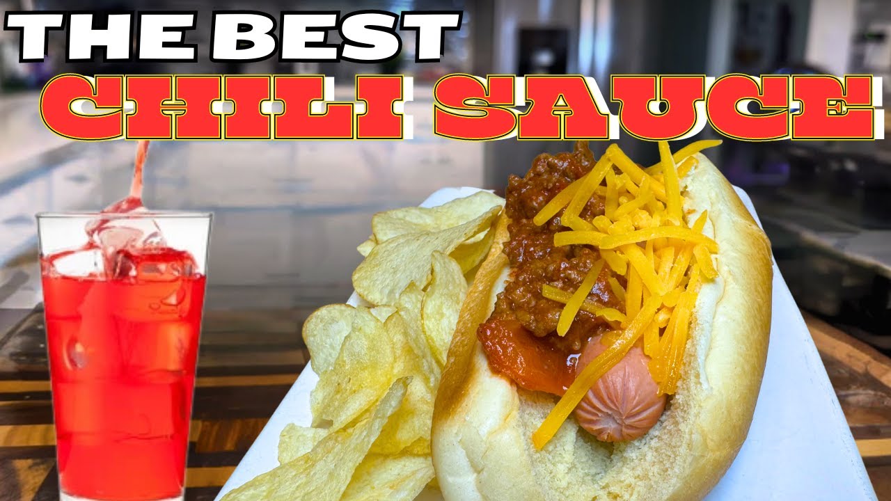 Homemade Chili Sauce For Hotdogs - YouTube