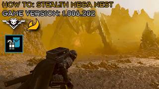 Helldivers 2 - How to: Mega Nest Infiltration