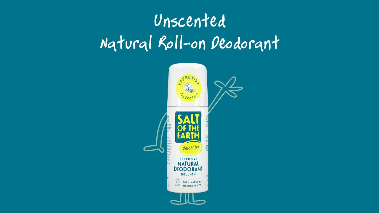Roll On Deodorant | Unscented | Salt of the Earth