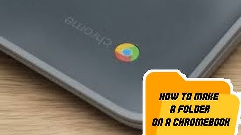 Making a New Folder on a Chromebook