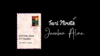 Teori Mimetik : Cerpen Jawaban Alina