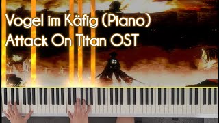 Vogel im Käfig (Piano) - Attack On Titan by dinhosaurr - piano 3,064 views 2 years ago 3 minutes, 15 seconds