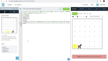 Intro to karel programing