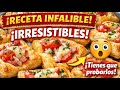 ¡Todos me piden esta receta! Snack de hojaldre con jamón y queso súper fácil