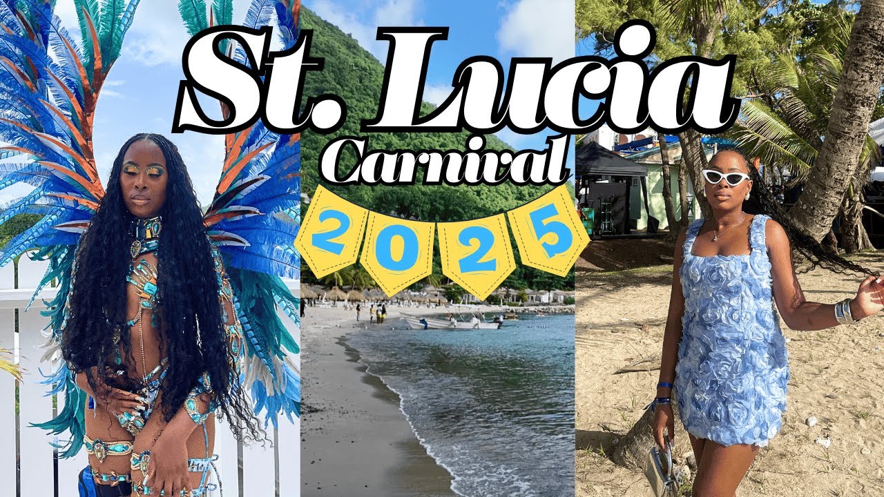 St. Lucia Carnival 2025 Vlog | Fetes, Carnival, & Fun