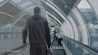 Panasonic Gh5 - Paris Eiffel Tower - Cinelike D Flat Vs Color Grading