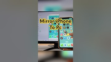 Mirror iPhone To PC/LapTop [1-Click]
