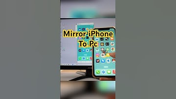 Mirror iPhone To PC/LapTop [1-Click]