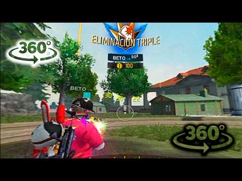 Free Fire 360°: Video gameplay con skin veterana en 2025 VR