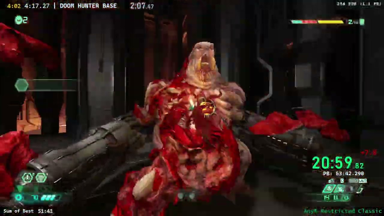 Doom Hunter Base - Any% Restricted - 4:00.303