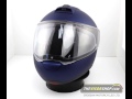 Schuberth c4 flip front motorcycle helmet matt blue  thevisorshop