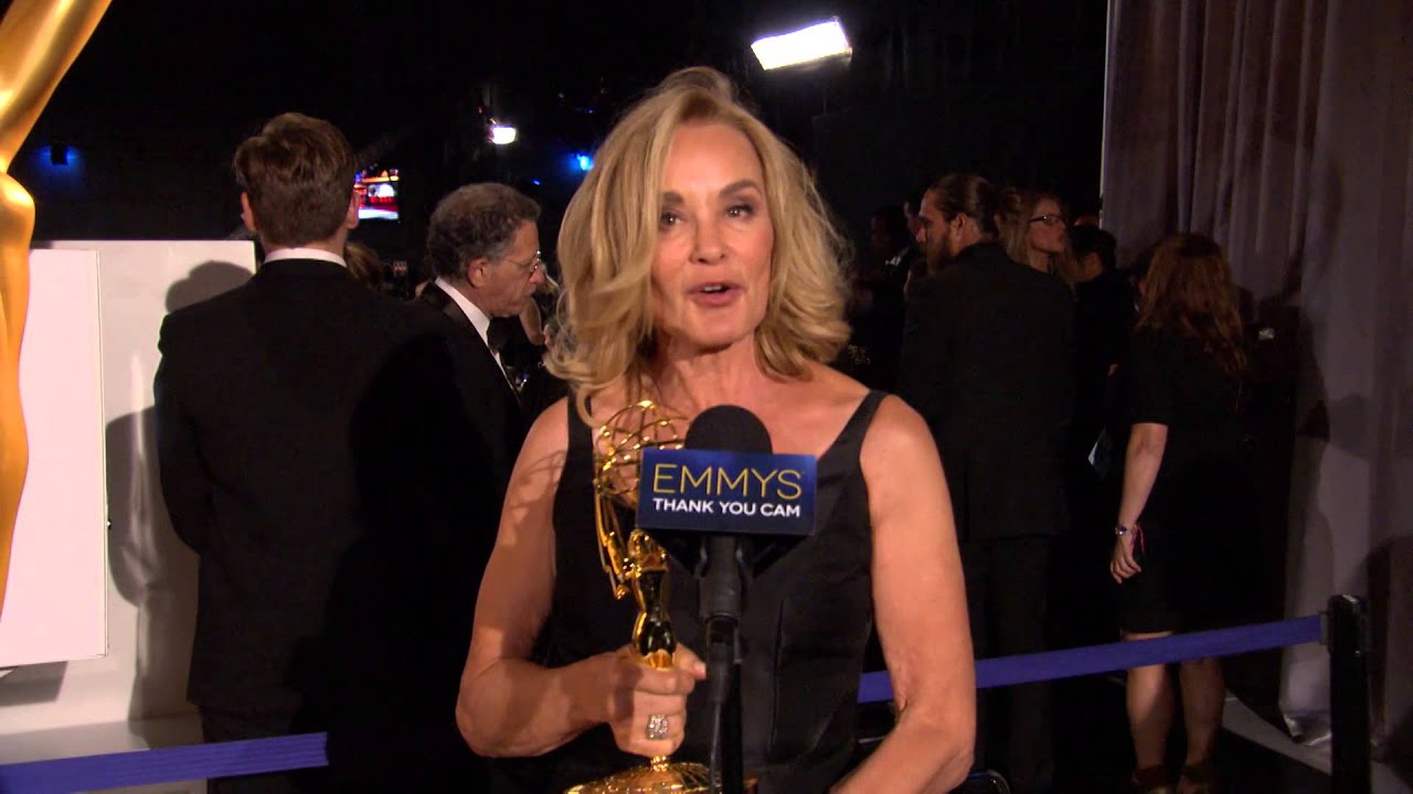 television academy los angeles 66th Primetime Emmys Thank You Cam: Jessica Lange