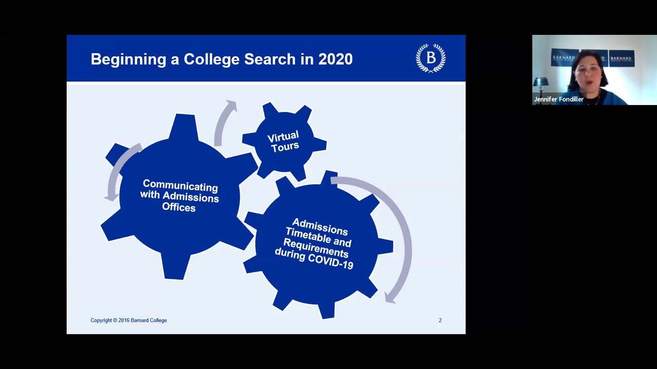 Navigating the College Admissions Process Webinar - YouTube