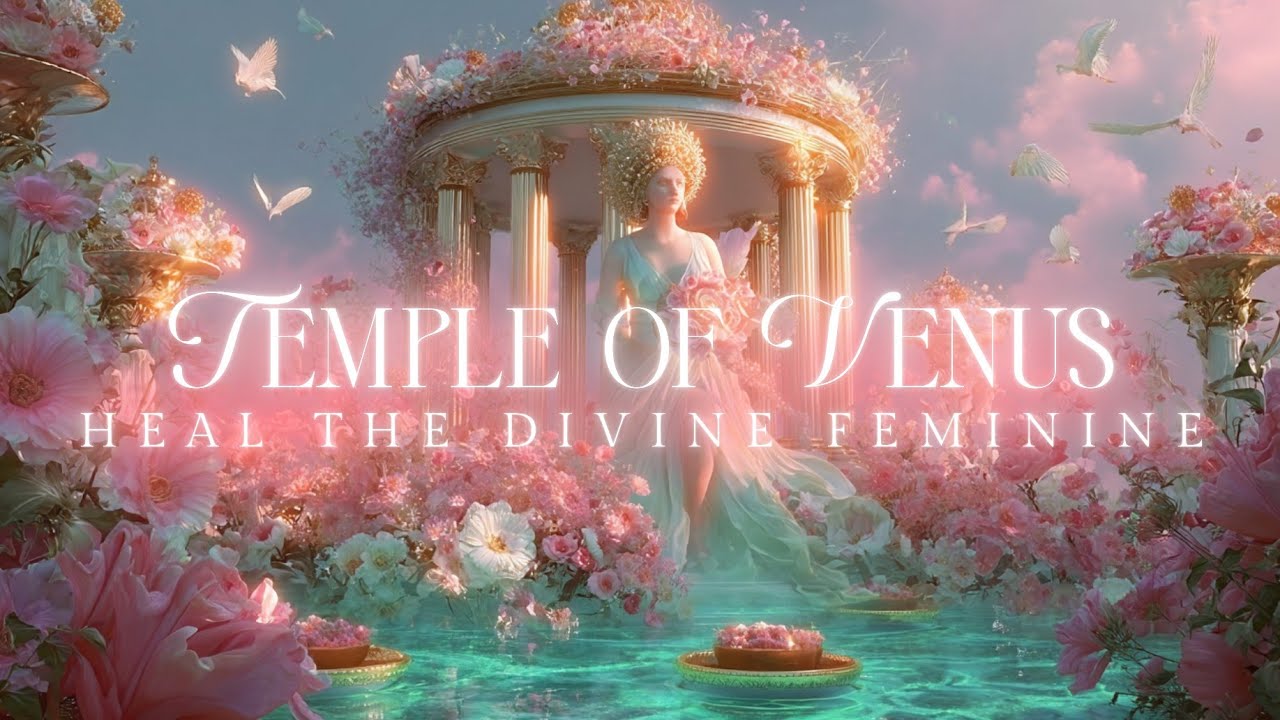 Heal Feminine Energy 🌸 Aura Cleansing, Clear Negativity & Release Pressure 《Soft & Dreamy Music》