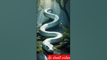 Al Nature Exploration | Amazing Scenery| Giant Python snake 🐍#shorts #trending#youtube short #ai