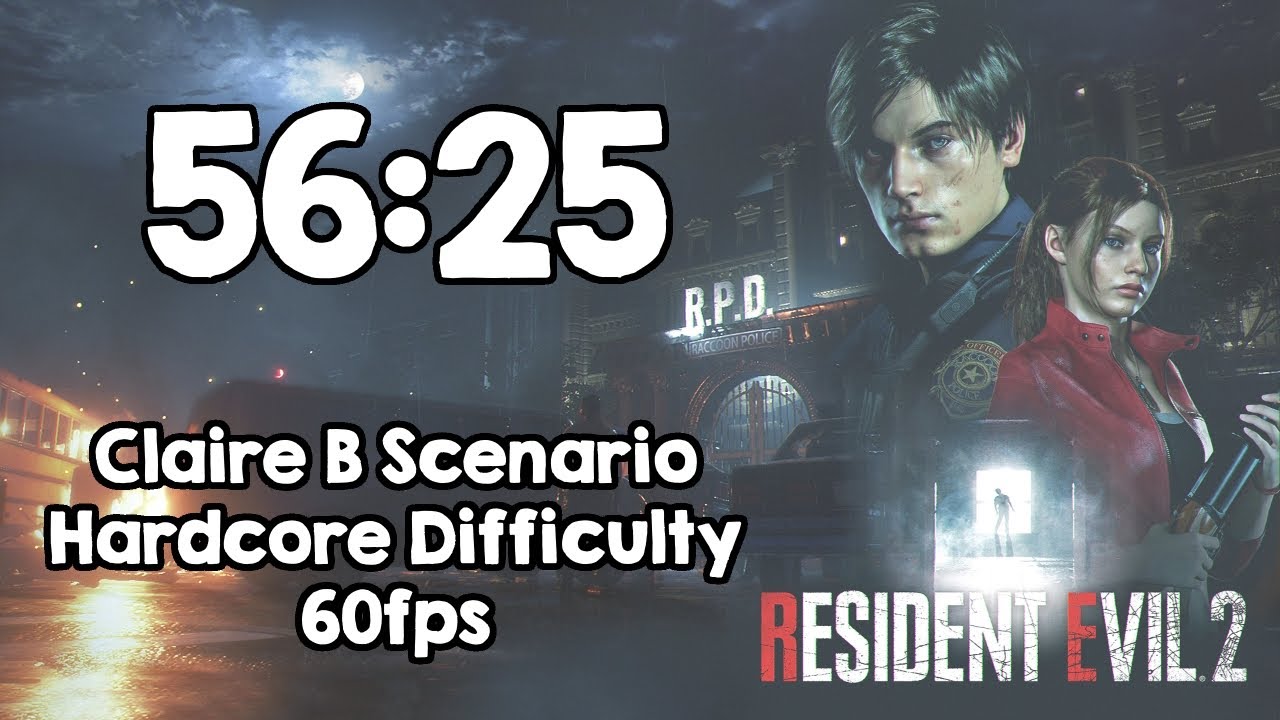 Re2 Speed Run Resident Evil 2 Speedrun 56:25 - YouTube