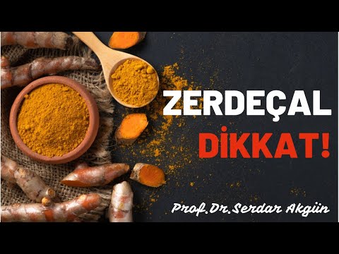 Zerdeçal Kullananlar Dikkat! Sağlık Videoları. Zerdeçal Nasıl Tüketilir? Serdar Akgün