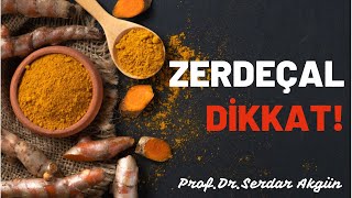 Zerdeçal Kullananlar Dikkat! Sağlık Videoları. Zerdeçal Nasıl Tüketilir? Serdar Akgün Resimi