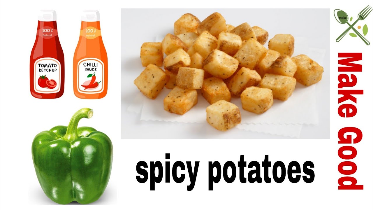 Spicy potatoes|by make good|how to make spicy potatoes|spicy potatoes