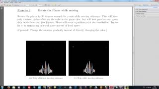 Space Shooter - Hausaufgabe 1 # 1 [Deutsch][HD][TUM]: Player Movement und Screen Barrier screenshot 5