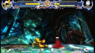 BlazBlue Saygah(Arakune) vs AdventCirno(Taokaka)