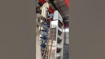 Stainless steel air selection machine testing zigzag machine / label separator machine PET recycling