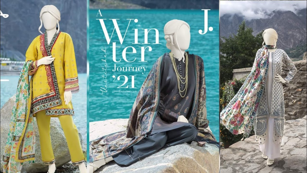 J. Junaid Jamshed Winter collection 2021 | j. new 3 piece Winter collection 2021 (part 1)