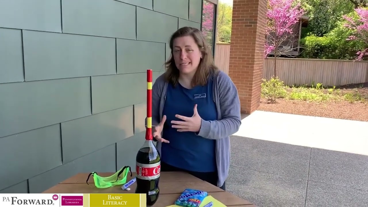 Science Experiments: Soda Geyser