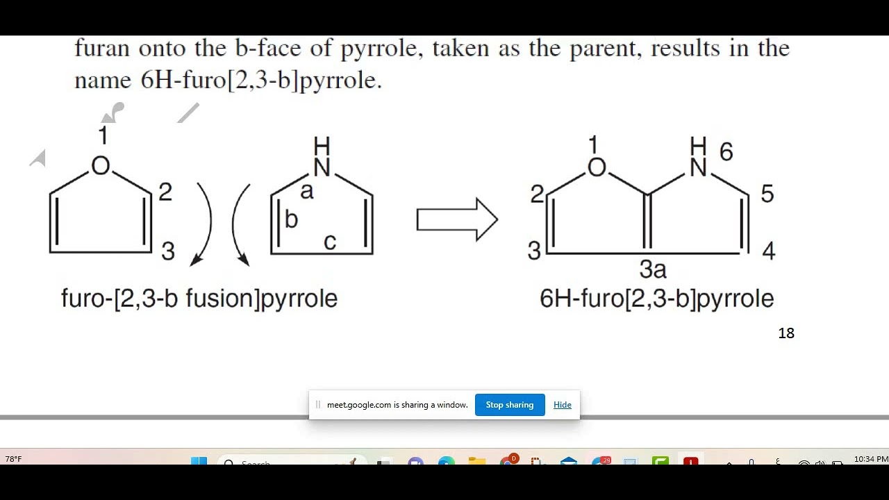 تسمية المركبات الحلقية غير المتجانسة     Lect.1 part 2 Nomenclature of Heterocyclic compounds