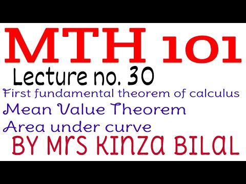 MTH101 Lecture 30|Education