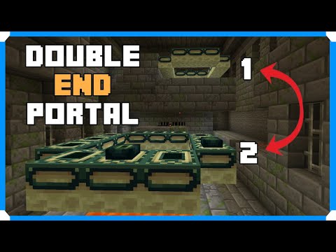 MUST SEE! Double End Portal Seed [Minecraft Bedrock Edition]