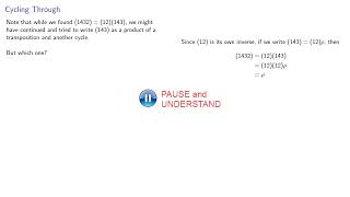 1. Using Transpositions – ConductIT