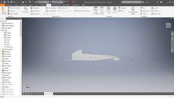 Finished Front Wing, Moving to Chasis - F1 car using Autodesk Inventor 2019