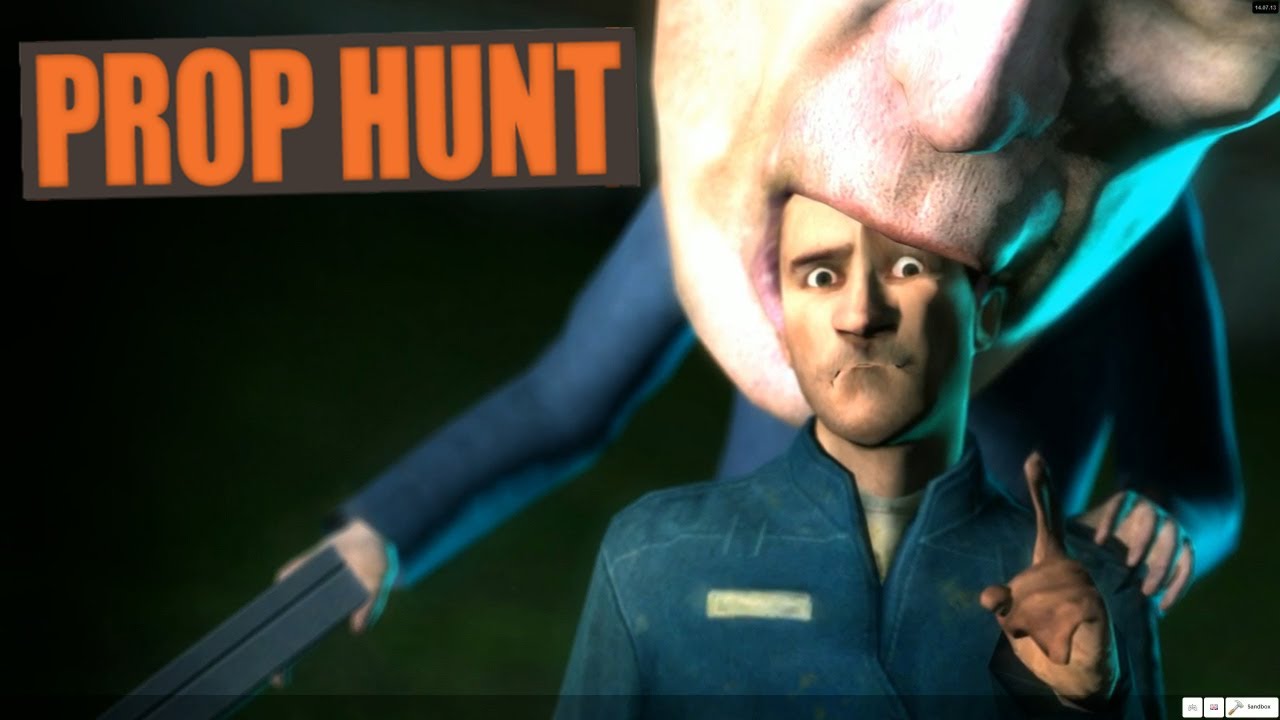 Gmod! Prop hunt! YouTube