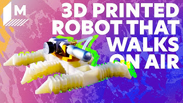 This $20 3D-Printed Robot Walks Using Only Air