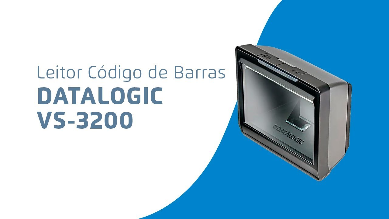 Manchester Automação - Leitor de Código de Barras Fixo 2D Datalogic Magellan VS-3200 USB