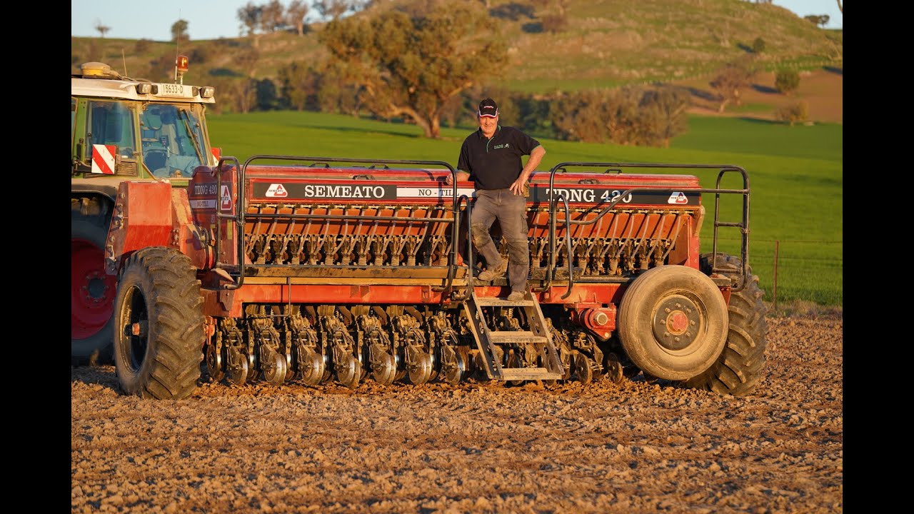 2020 Semeato TDNG 420 Double Disc Seed Drill - Testimonial Video : Trevor Smith, NSW, Australia