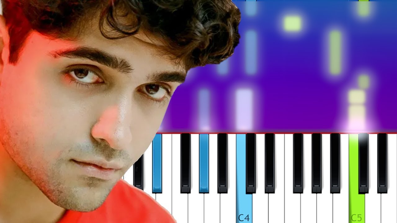 dhruv - airplane thoughts  (Piano tutorial)