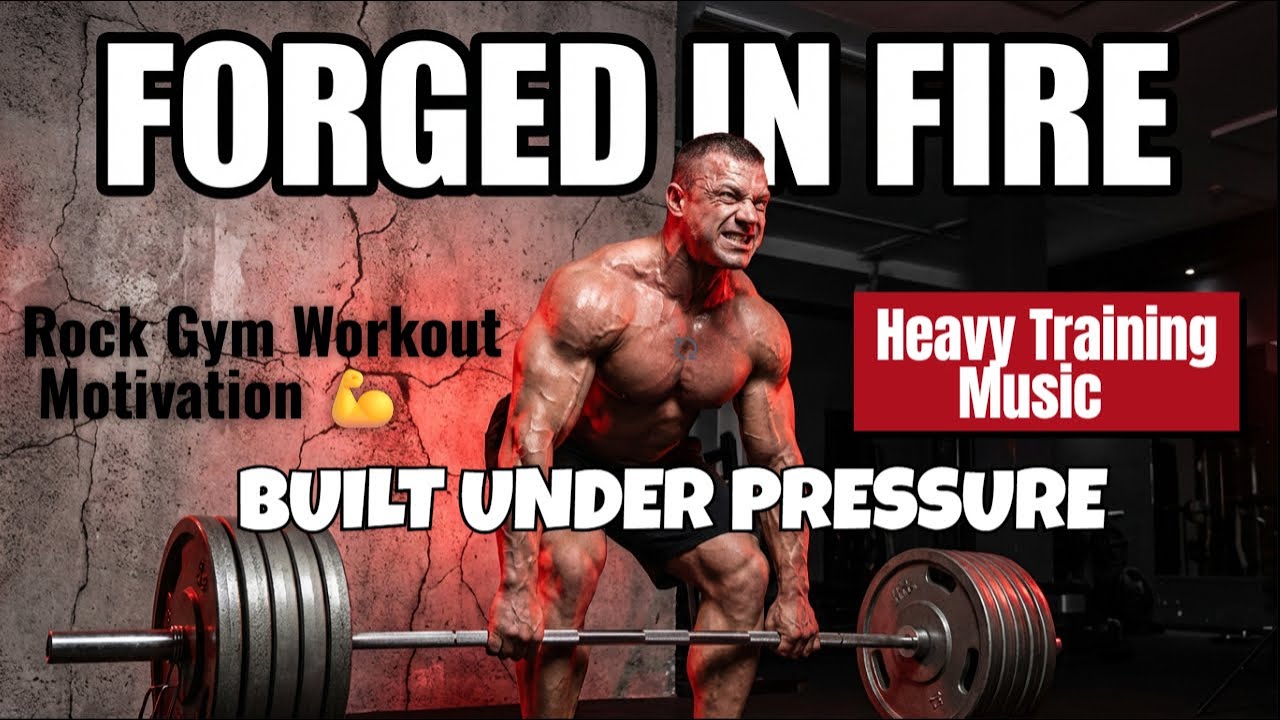 Built Under Pressure | Rock Gym Workout Motivation 💪 Heavy Training Music