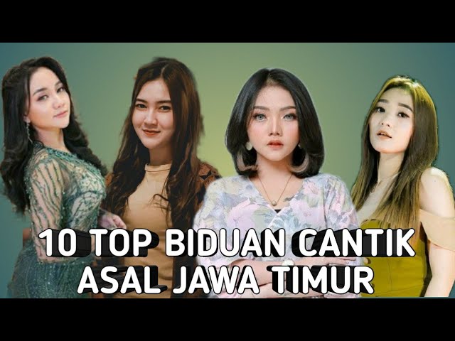 10 BIDUAN CANTIK ASAL JAWA TIMUR YANG TOP ‼️ #viavallen #jihanaudy #nellakharismaterbaru class=