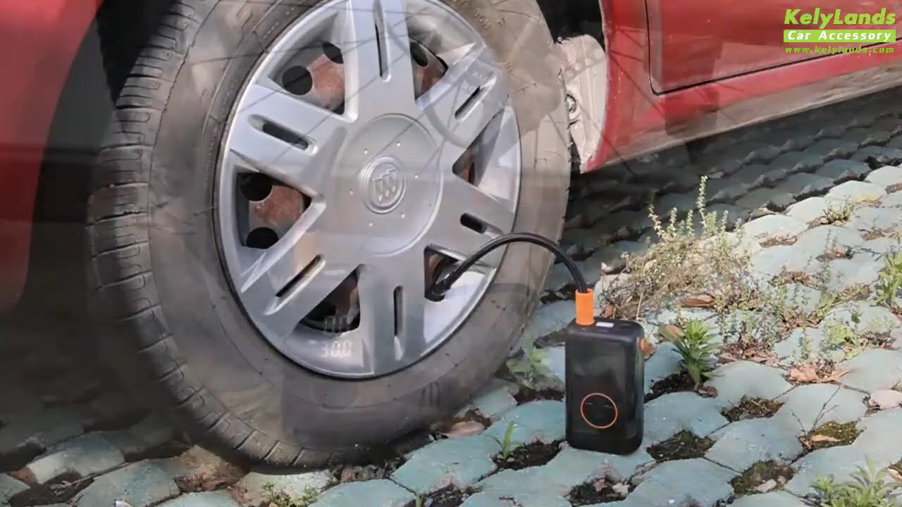 Product Usage Demonstration: KelyLands Car Air Pump CZK-DB05