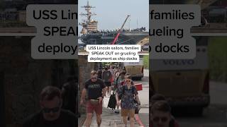USS Lincoln sailors, families SPEAK OUT on grueling deployment as ship docks Uss Lincoln Sailors Speak Out After 9 Month Deployment