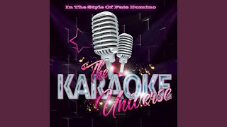 Video voorbeeld van "Karaoke Universe - Red Sails Sunset (Karaoke Version) (In the Style of Fats Domino)"