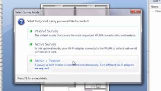 TamoGraph Site Survey - Performing Active Surveys