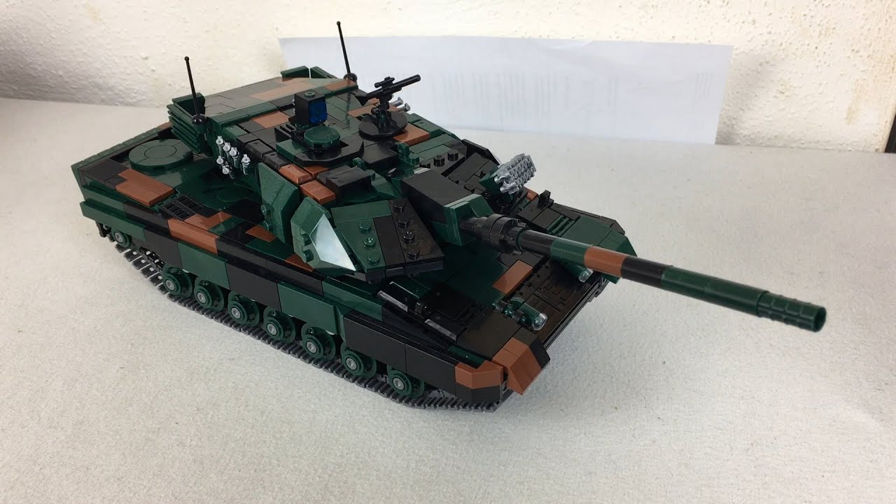Leopard 2A6 von Xingbao Kein Lego Panzer