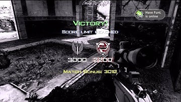 mw3 face off 2v2 erosion wrist twist ladderbounce 1080 silent shot