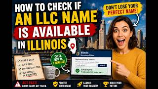 How to check if an llc name is available in Illinois