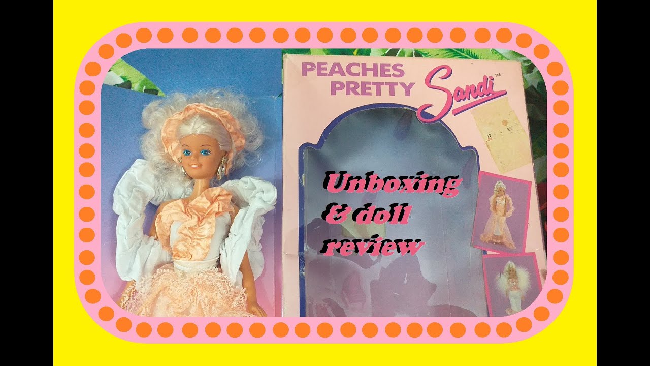 1988 TOTSY's "PEACHES PRETTY" SANDI doll unboxing and review (Friday, January The 9th of 2026)