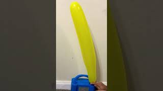 Asmr - Popping Long Yellow Balloon