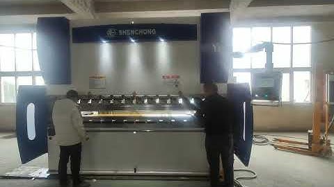 ESA 630 CNC Press Brake Machine 125Ton 3200mm 4+1axis